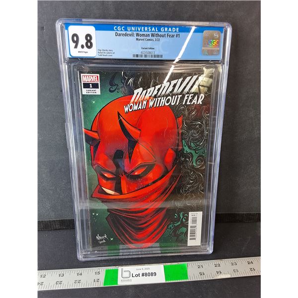 CGC Daredevil: Woman Without Fear #1 Comic, Sealed