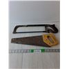 Image 1 : (2) Vintage Handsaws, Up to 19" Long