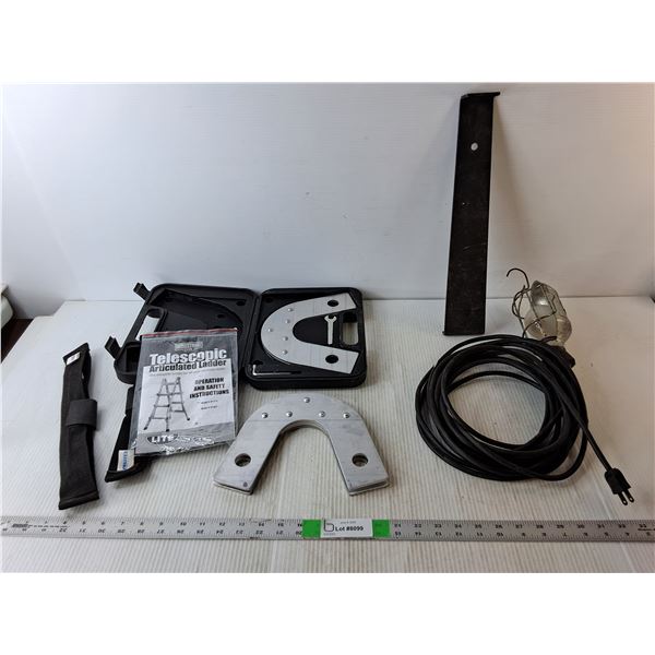 25 Ft. Hanging Light- As Is, Telescopic Ladder Attachments, Misc.