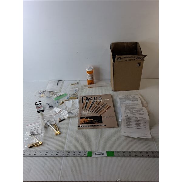Pen Making Lot- Equipment & Book
