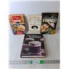 Image 1 : (4) Cookbooks- Fish, Baking, Misc.