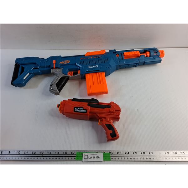 Nerf Rifle and Hand Gun