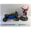 Image 1 : Bat Mobile and Spider Man Toy