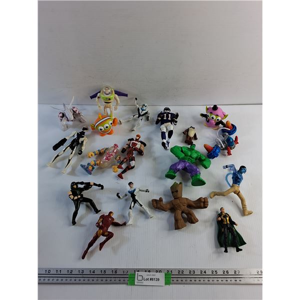 Various Toy Figurines