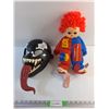 Image 1 : Clown Doll and Venom Mask