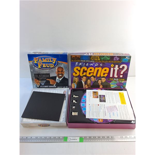 Family Feud Game and Friends Scene It DVD Game