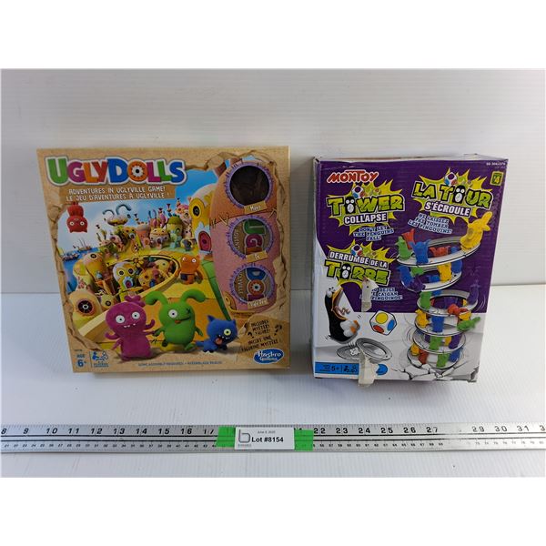 Ugly Dolls and Tower Collapse Games