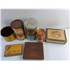 Image 2 : Various Vintage Tins and Cigar Boxes