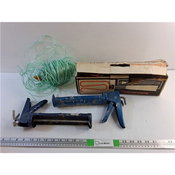 Nylon Rope, Caulking Guns and Electric Paint Stripper