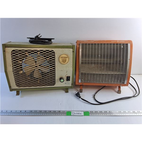 Torcan and General Electric Heaters - As Is  -  PICK UP