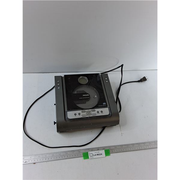 Philips Micro System CD-R/CD-RW Compatible- As Is