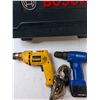 Image 2 : (2) Drills, Bosch tool box