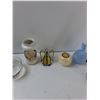 Image 3 : (2) Dish Stands, Decorative Christmas Tree, Thermos,Misc