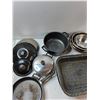 Image 2 : Assorted Items - Stainless Steel Bowls, Pans , Lids