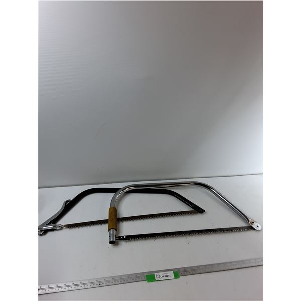 (2) Bow Saws  -  Pick Up