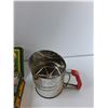 Image 3 : Kettle, Crayola Tin, Flour Sieve, Misc