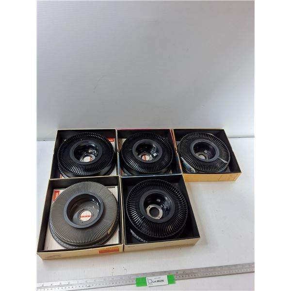 (5)Kodak Rotary Slide Tray Carousel