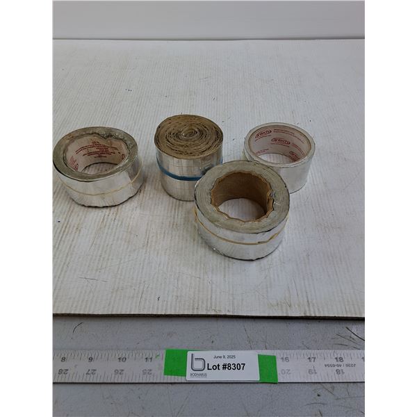 (4) Rolls Reflective Ductwork Seam Tape