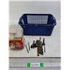 Image 1 : Blue Basket with Misc Drill Bits