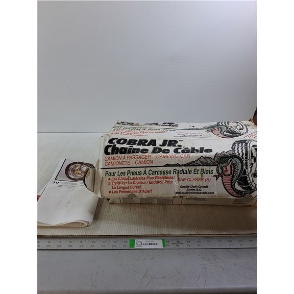 Cobra Jr Cable Wheel Cables ( For Radial and Bias Tires)