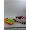 Image 1 : Plastic Toy Car and Boat
