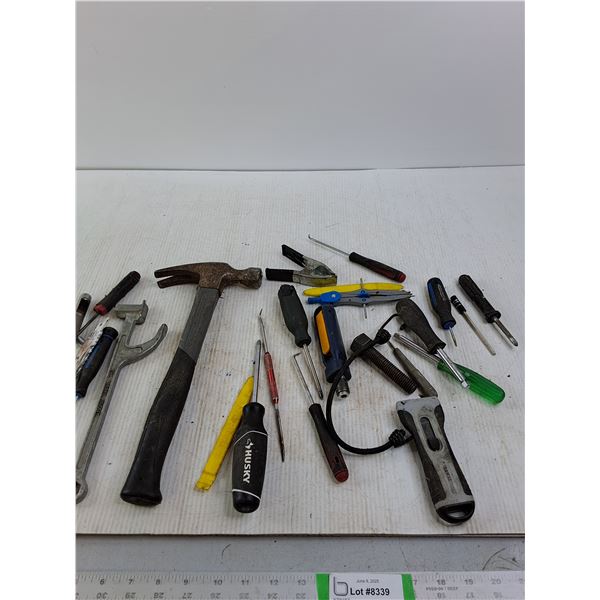 Hammer, Screwdrivers, Misc Tools