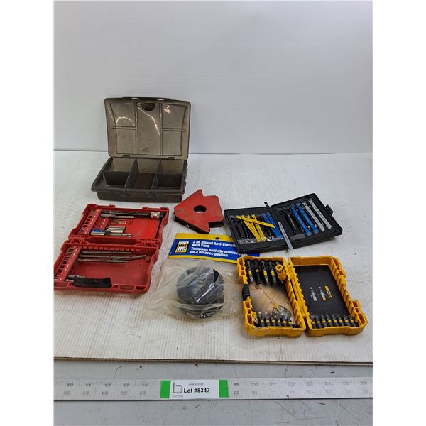 Organizers with Bits,Saw Blades, Welding Magnet