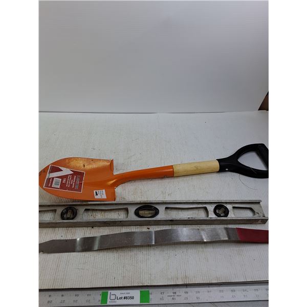 Mini Garden Spade, 24" Level, Misc