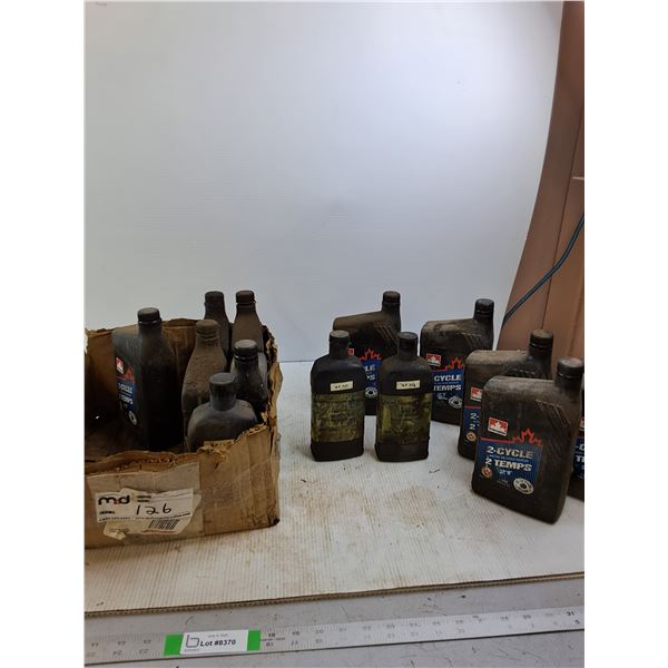 Petrol Canada 2 Cycle Oil (10. 1 LITRE ), (3) Union Special Sewing Machine Oil -Cannot Ship