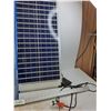 Image 2 : (2) 12 Volt Solar Panels (1 appears New in Box)