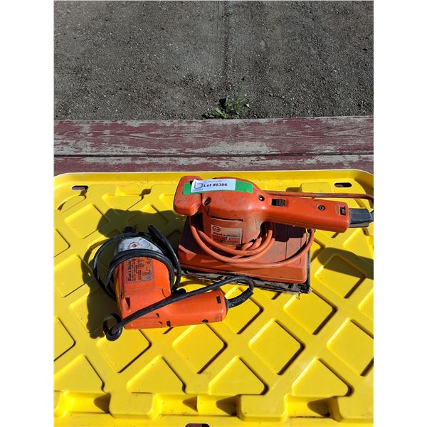 **Black and Decker Sander and Drill(Sander working)
