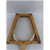 Image 2 : Vintage Wooden Tennis Racquet with Protective Frame