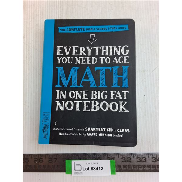 "Everything You Need to Ace Math" Book