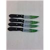 Image 2 : Set of 4 Saskatchewan Roughriders Steak Knives