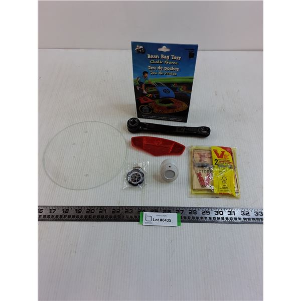 Bean Bag Toss Game, Rodent Control, Misc.