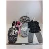 Image 1 : (3) Sets of Baby/Toddler Outfits, Infant Blanket, Multi-Hanger - All Unused