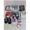 Image 2 : (7) Pairs of Baby/Infant Shoes, Socks - All Unused, Tote