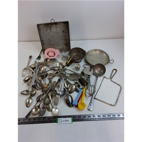 Mostly Vintage Kitchen Utensils