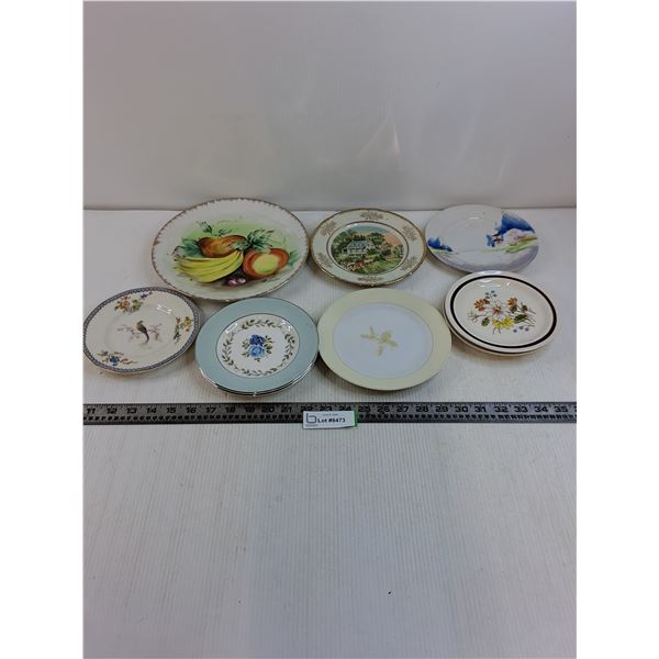 Assorted Vintage Dinner & Bread Plates