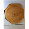 Image 1 : Wooden Crokinole Board 27.5", Cannot Ship
