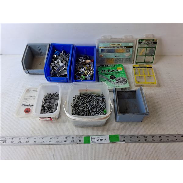 Galvanized Strapping, Drywall Kit, Nails, Misc.