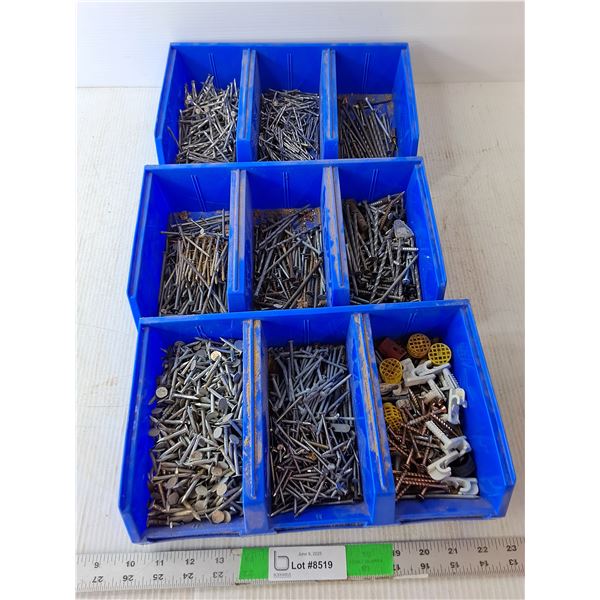 Lot of Screws, Nails, Misc.