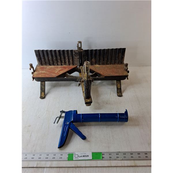 Caulking Gun, Goodwell-Pratt Miter Box, Cannot Ship