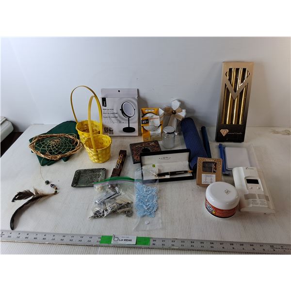 Kidde Carbon Monoxide Alarm- Powers On, Candles, Dreamcatcher, Misc.