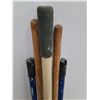 Image 2 : *(5) Metal/Wood Twist on Handles, Up to 49.5" Tall, Cannot Ship