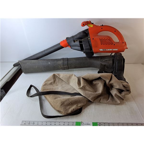 Black & Decker Leaf Hog- Powers On, Cannot Ship