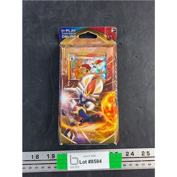 Pokemon Cinderace Theme Deck Box-Cannot Guarantee Authenticity