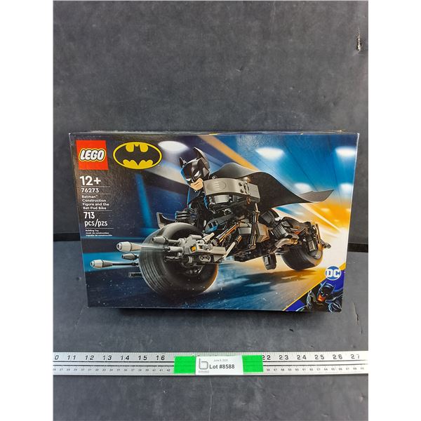 Lego, Batman Construction Figure and the Bat-Pod Bike #76273; 713 pcs; NIB