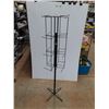 Image 1 : *Spinning Display Rack, stands on floor, great for displaying hole punched items - Cannot Ship