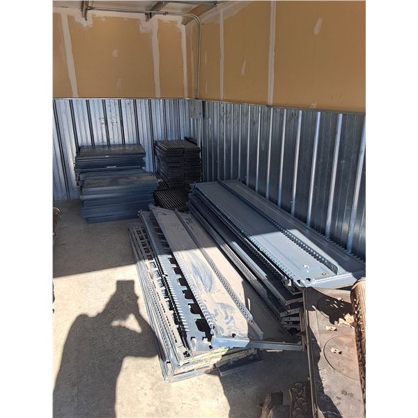 ***Cast Iron and Metal Shelving - *PICK UP ONLY*